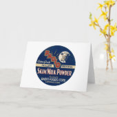 Radio Extra Grade Roller Process Skim Milk Pulver. Karte (Gelbe Blume)