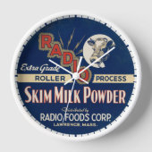 Radio Extra Grade Roller Process Skim Milk Pulver. Uhr (Vorderseite)