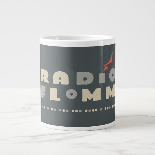 RADíO FLoMM Jumbo-Tasse (Vorderseite)