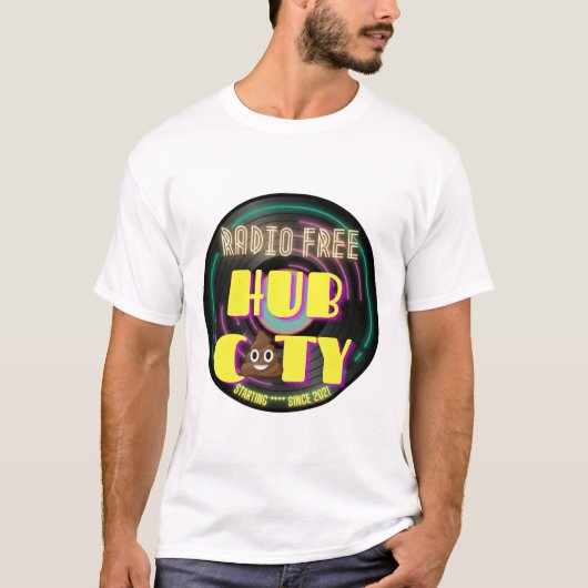 Radio Free Hub City Starting **** T-Shirt (Vorderseite)