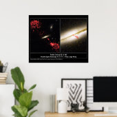 Radio Galaxy 0313192 Hubble Teleskop Poster (Heimbüro)