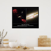 Radio Galaxy 0313192 Hubble Teleskop Poster (Küche)