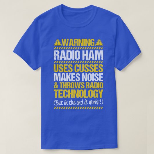 Radio Ham Amateur Radio Operator Ham Radio (10) T-Shirt (Design vorne)