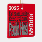 Radio Host Extraordinaire CUSTOM Keramikornament (Rechts)