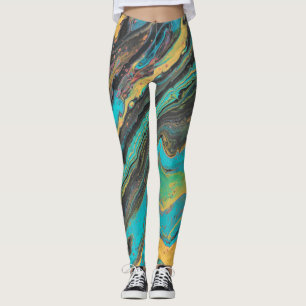 Radio King 3 Türkische Abstrakte Leggings