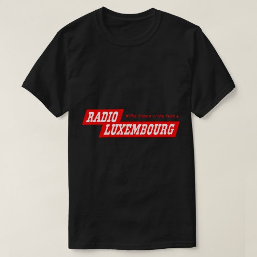 Radio Luxemburg! Classic T-Shirt (Design vorne)