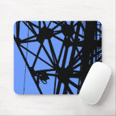 Radio Mast - Baby Blue Mousepad (Mit Mouse)