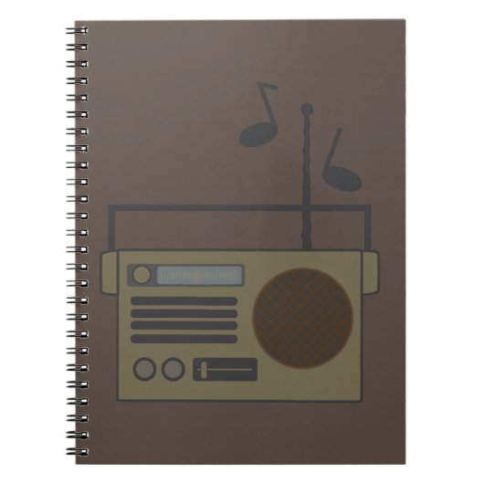 Radio Notizblock (Vorderseite)