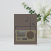 Radio Postkarte (Stehend Vorderseite)