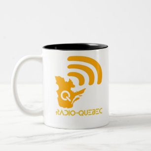 Radio Quebec (Begriffsklärung) Zweifarbige Tasse