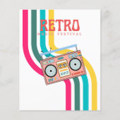 Radio Retro Flyer (Vorne)