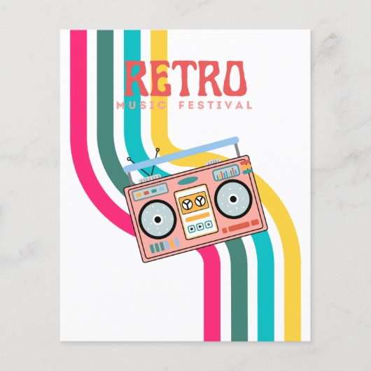 Radio Retro Flyer (Vorne)