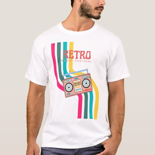 Radio Retro T-Shirt (Vorderseite)