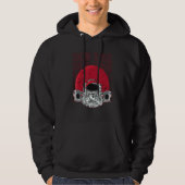 Radio Space Astronomy Galaxy Astronaut Radio Spac Hoodie (Vorderseite)