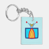 (Radio [statisch] Moth) Schlüsselanhänger (Vorderseite links)