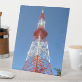 Radio TV Broadcast Tower Sockelschild (In Situ)
