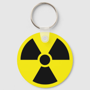 Radioactive Symbol Schlüsselanhänger