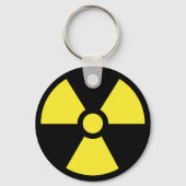 Radioactive Symbol Schlüsselanhänger (Vorderseite)