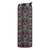 "Radioactive Tee Party: Skull & Dots Delight" Thermosbecher (Nach links gedreht)
