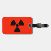 radioaktiv gepäckanhänger (Rückseite horizontal)