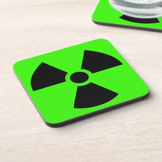 radioaktiv getränkeuntersetzer (Linke Seite)