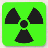 radioaktiv getränkeuntersetzer (Vorderseite)