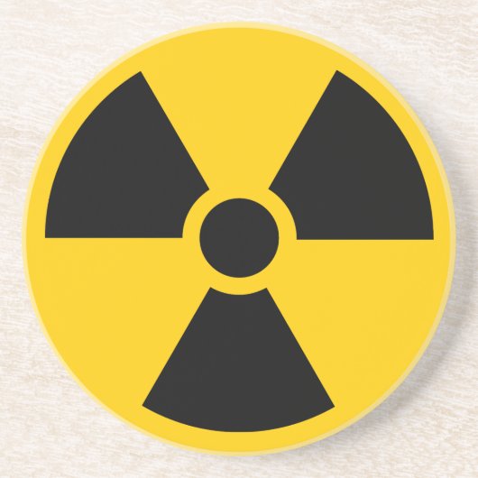 Radioaktiv Getränkeuntersetzer (Vorne)