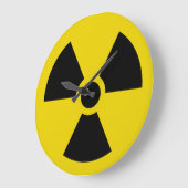 radioaktiv große wanduhr (Winkel)