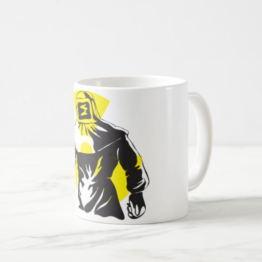 Radioaktiv Kaffeetasse (VorderseiteRechts)