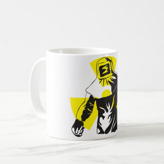 Radioaktiv Kaffeetasse (Vorderseite Links)