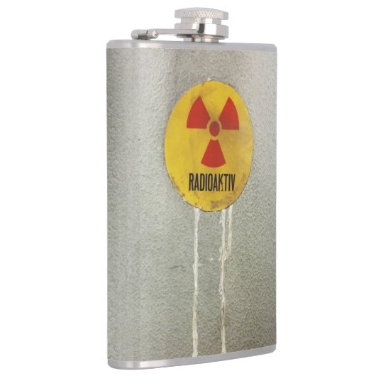 radioaktiv kontaminiert flachmann (Rechts)