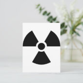 radioaktiv postkarte (Stehend Vorderseite)