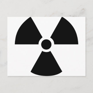 radioaktiv postkarte