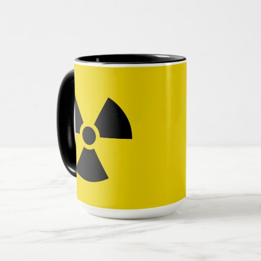 radioaktiv tasse (Vorderseite Links)