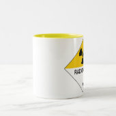 radioaktiv zweifarbige tasse (Mittel)