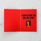 Radioaktive Grußkarte Karte (Innenseite)