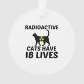 RADIOAKTIVE KATZEN ORNAMENT (Vorderseite)