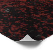 Radioaktive Rose Poster (Ecke)