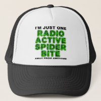 Radioaktive Spione Bite Funny Ball Cap Hat