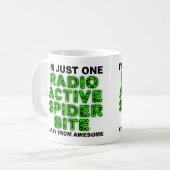Radioaktive Spione Bite Funny Mug oder Travel Mug Kaffeetasse (Vorderseite Links)