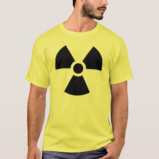Radioaktive Symbol-T - Shirt (Vorderseite)