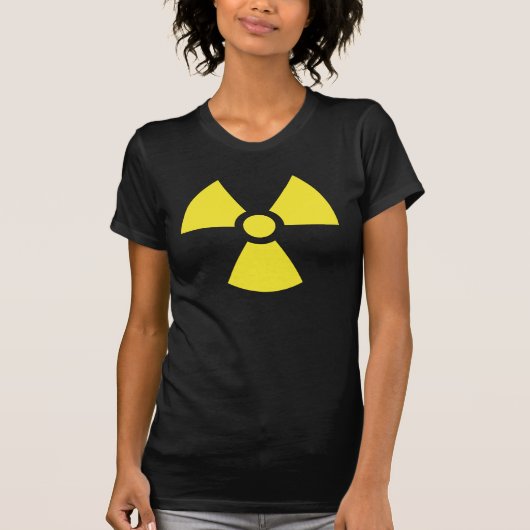 Radioaktive Symbol-T - Shirts (Vorderseite)