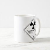 Radioaktive Transportplatte Kat 1 Tasse (VorderseiteRechts)