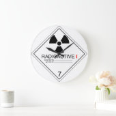 Radioaktive Transportplatte Kat 1 Uhr (Zuhause)