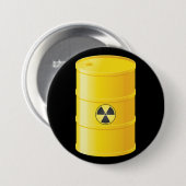Radioaktiver Abfall-Button Button (Vorne & Hinten)