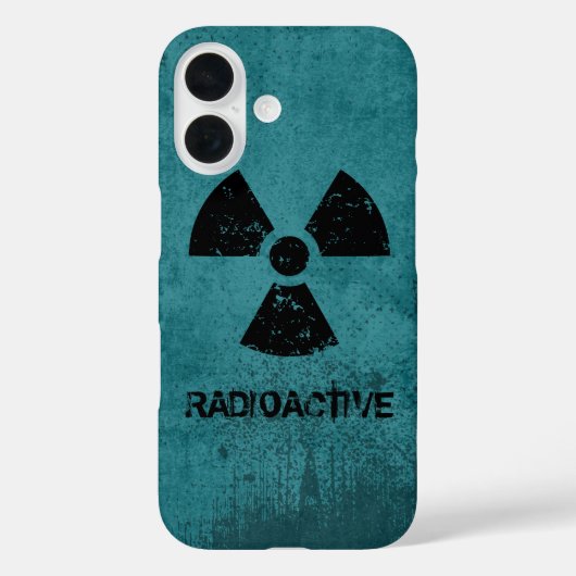 Radioaktiver Grunge mit Auswahl-A-Farbe Case-Mate iPhone Hülle (Rückseite)