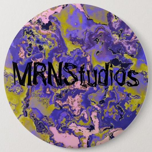 Radioaktiver Marmor Button (Vorderseite)