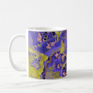 Radioaktiver Marmor Kaffeetasse