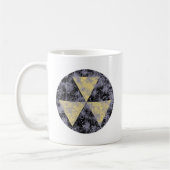 Radioaktiver Niederschlag Schutz-Cl-dist Kaffeetasse (Links)