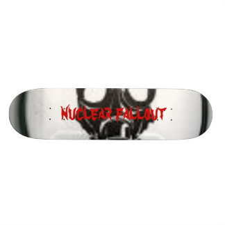 radioaktiver Niederschlag Skateboard